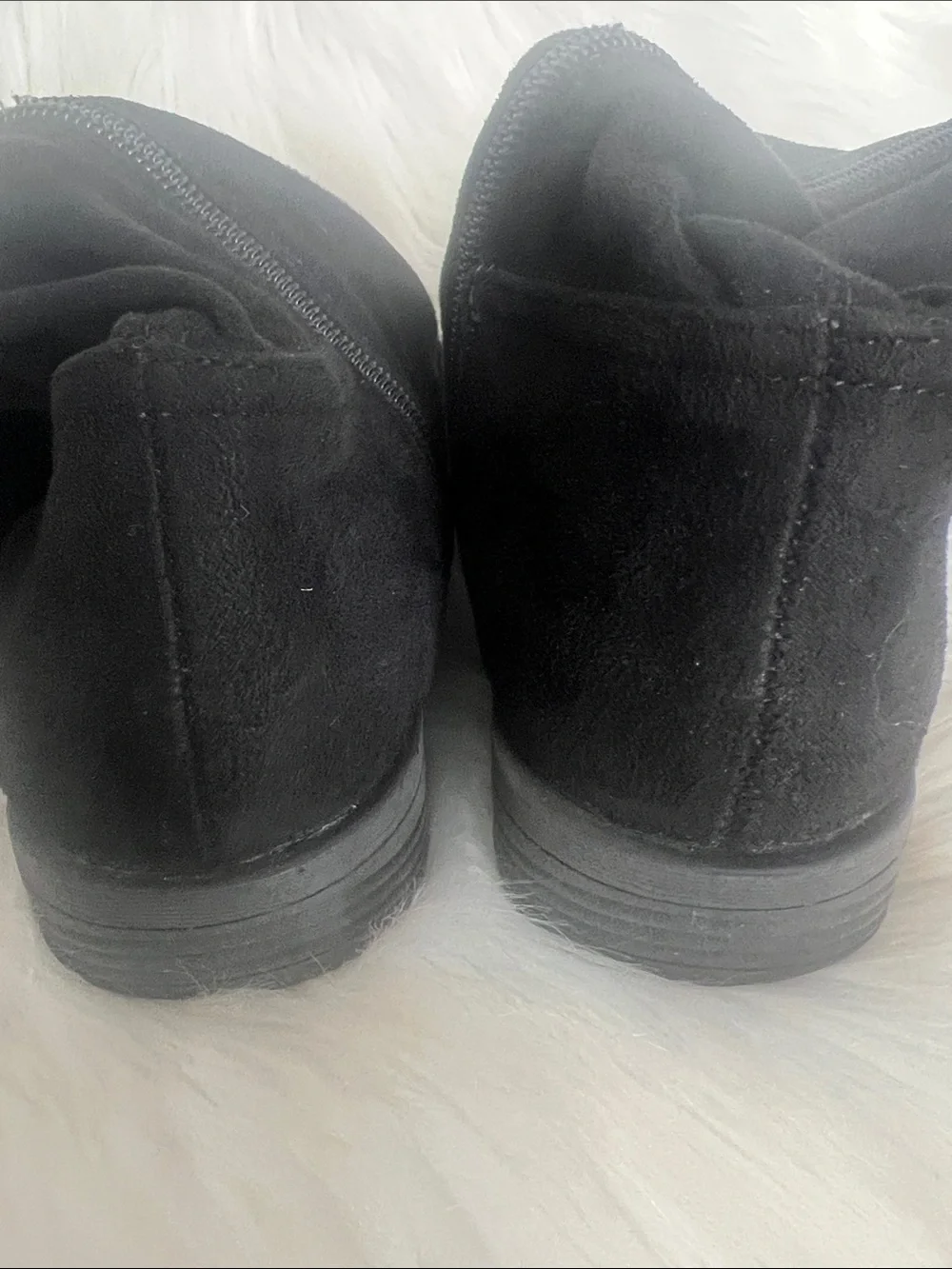 Bamboo Classic Black Over-the-Knee Women's Suede Boots